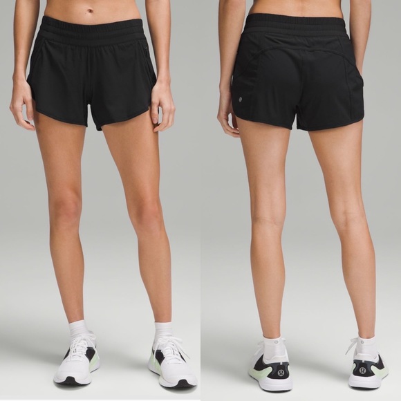 Lululemon Tracker Low-Rise Lined Short 4" - Picture 1 of 15